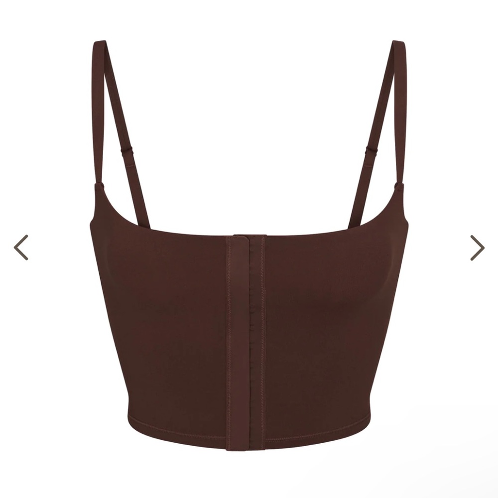 SKIMS Fits Everybody Cami/Corset Cocoa - Picture 1 of 5